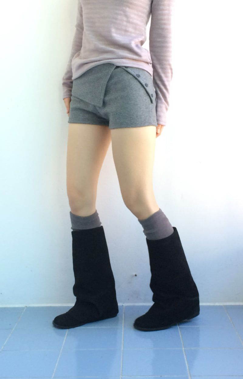Hug Wrap Button Pants