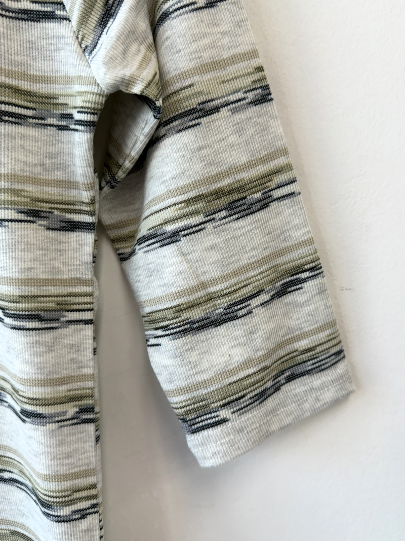 pattern henly neck T