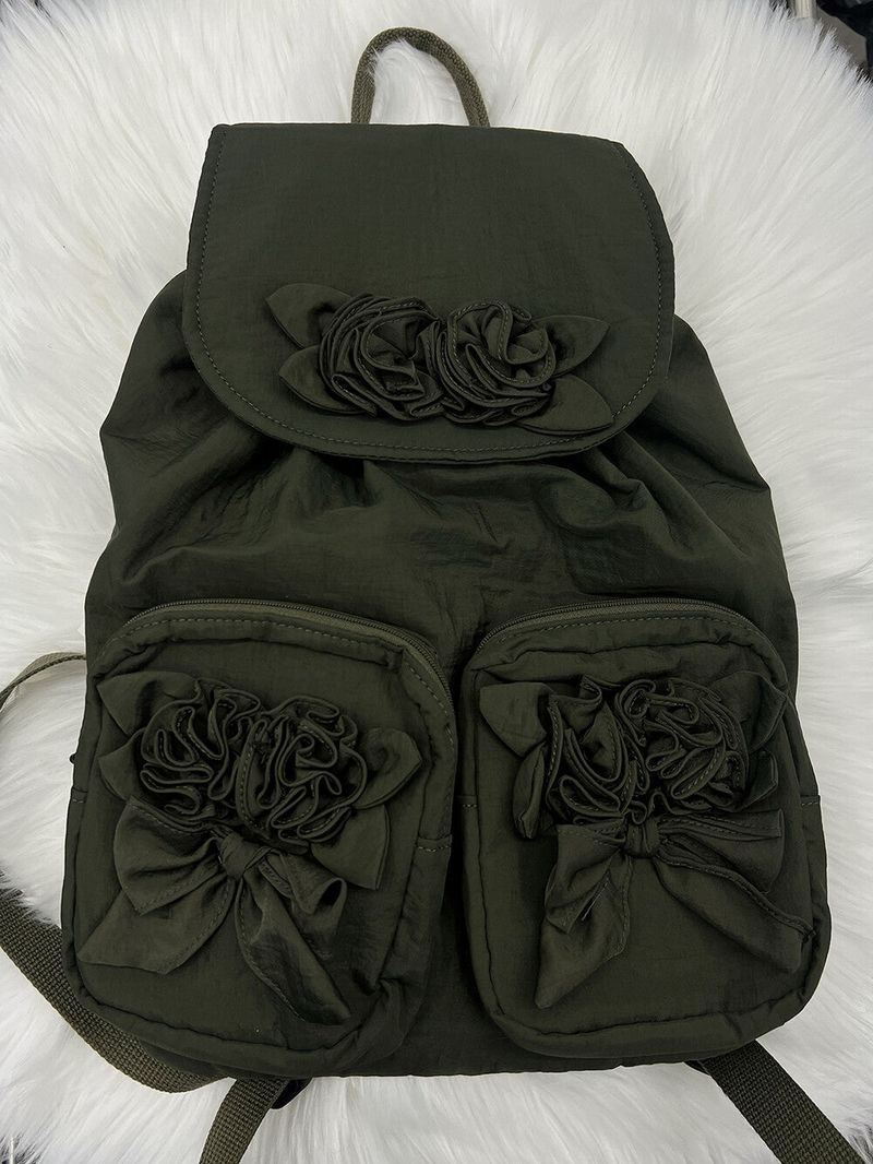[美愛 1970] Rose pocket backpack (3color)