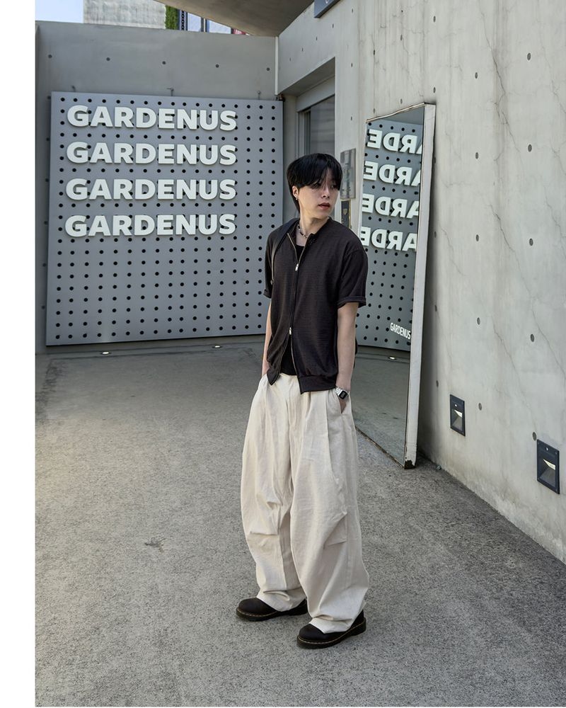 Rell Short Sleeve Knit Zip-Up