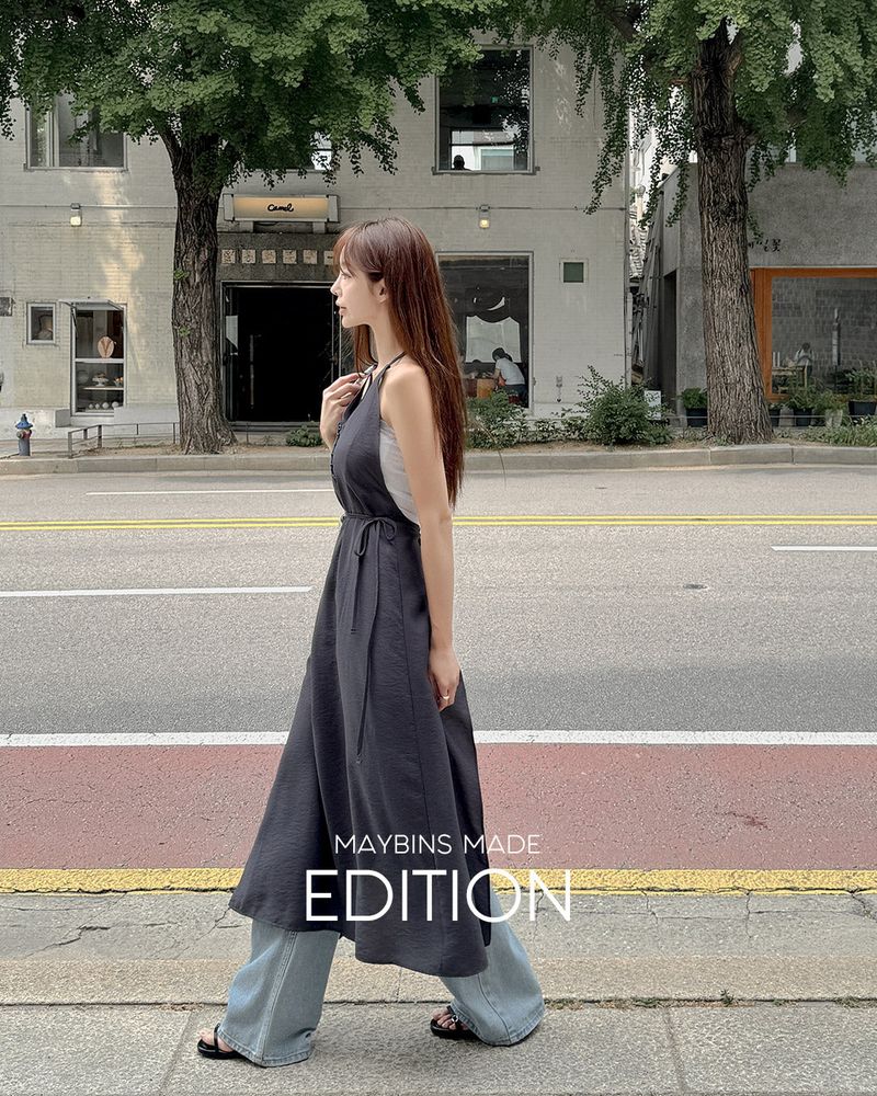 [MADE] Sti wrap layered dress