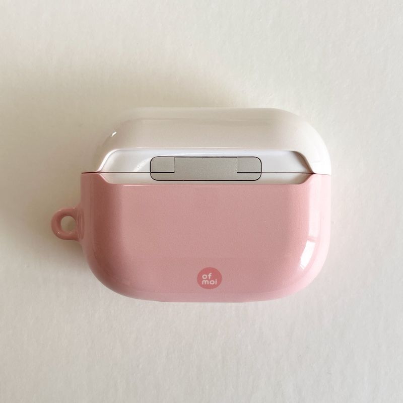cutie heart glossy hard airpods case