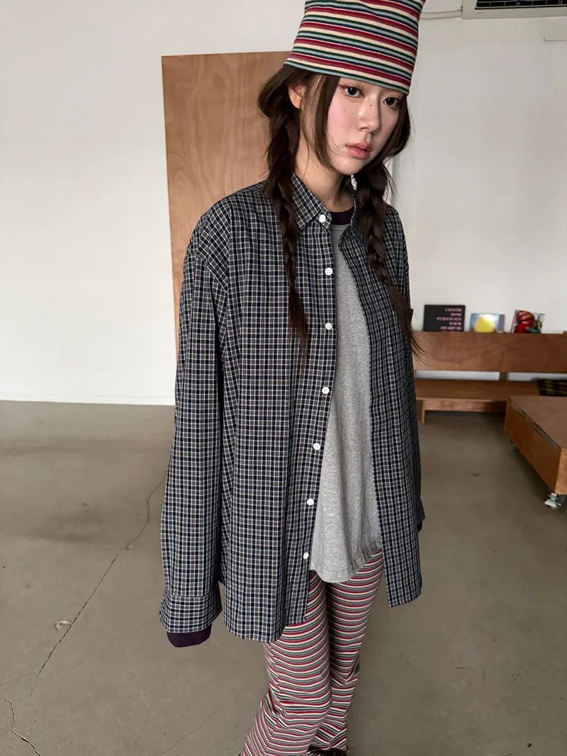 cosy check shirt