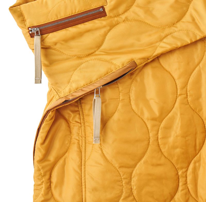 LAMB LIVELIHOOD QUILTING JACKET (ORANGE)
