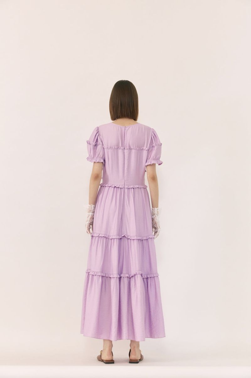 Frill can-can dress