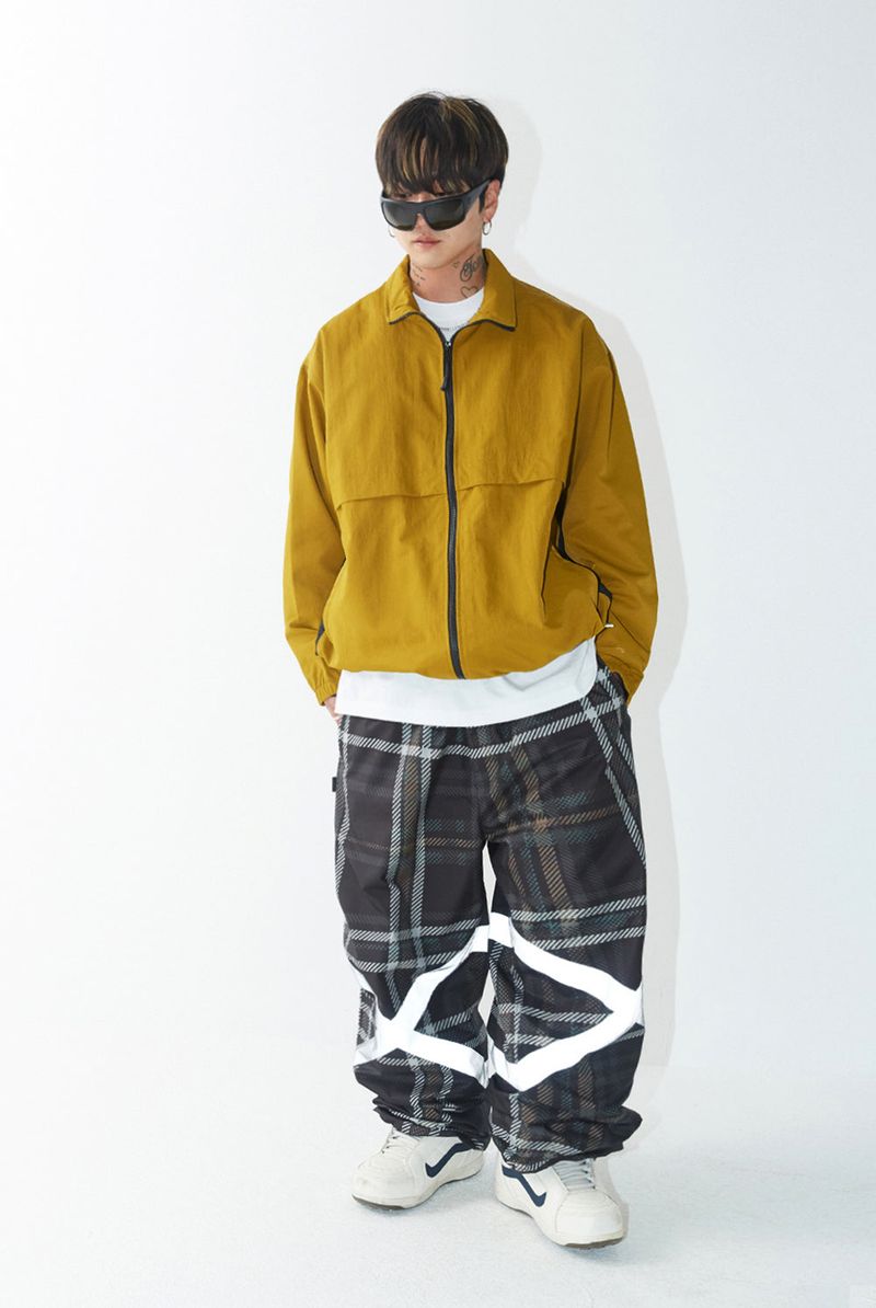 BSR2223FWJK059 CCC WIDE JACKET MUSTARD