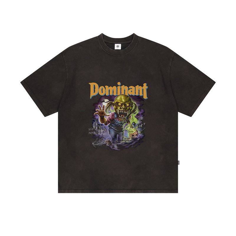 dominant（ドミナント）の「Vintage Washing  Goosebumps Tee Black（Tops）」
