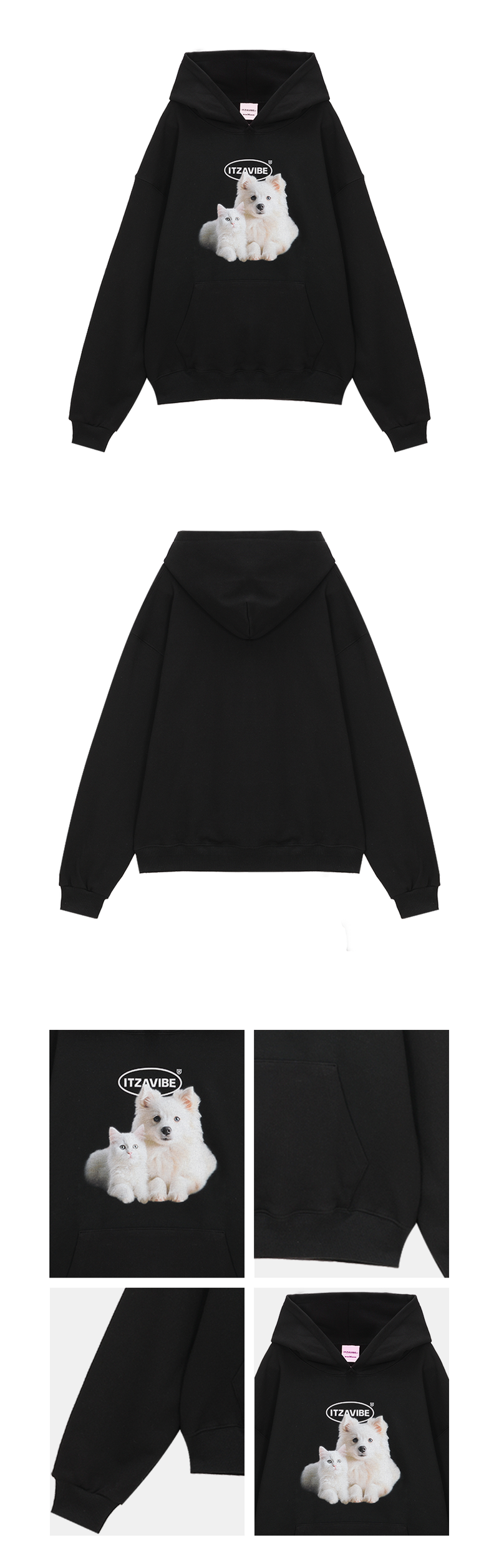 CAT&DOG FRIENDS HOODIE