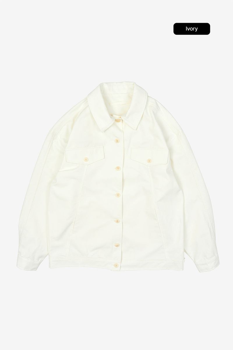 Vesper loose cotton jacket