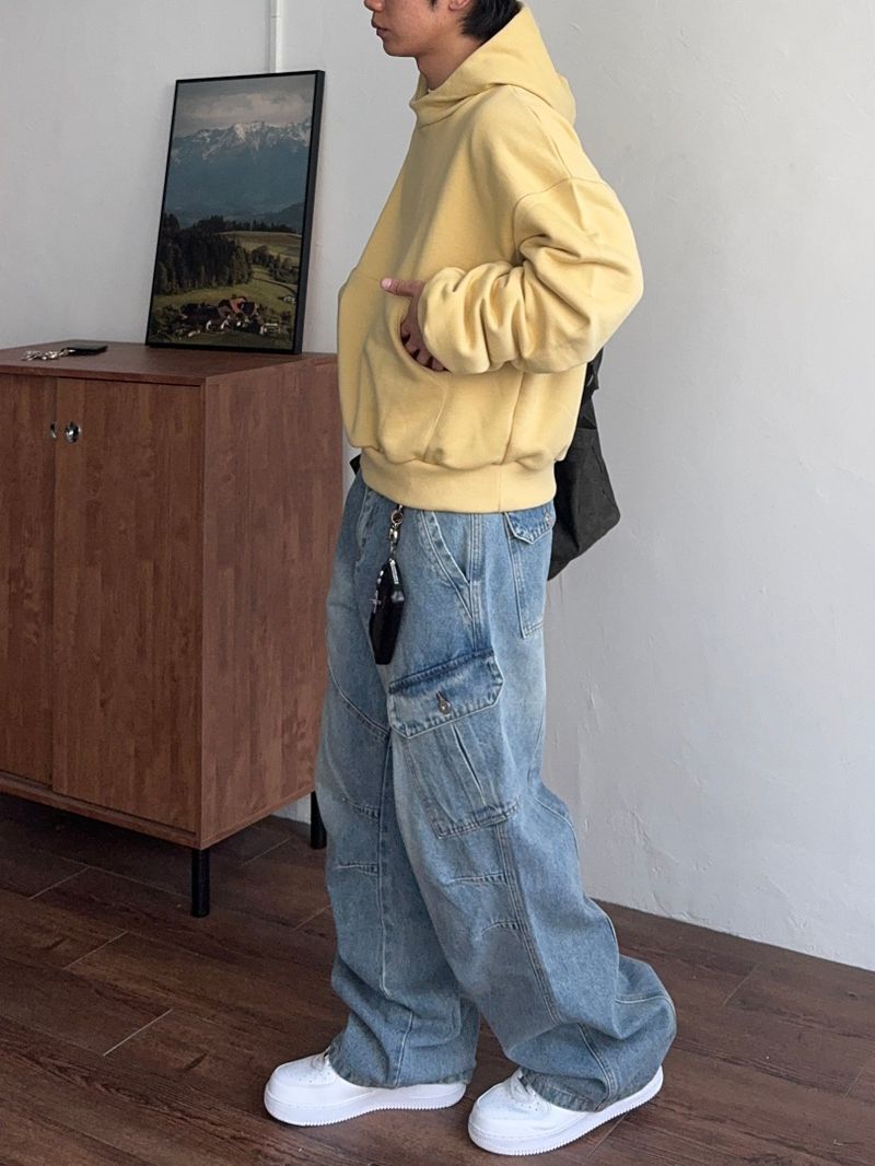 Glide Wide Cargo Denim (3color) (No.1007)