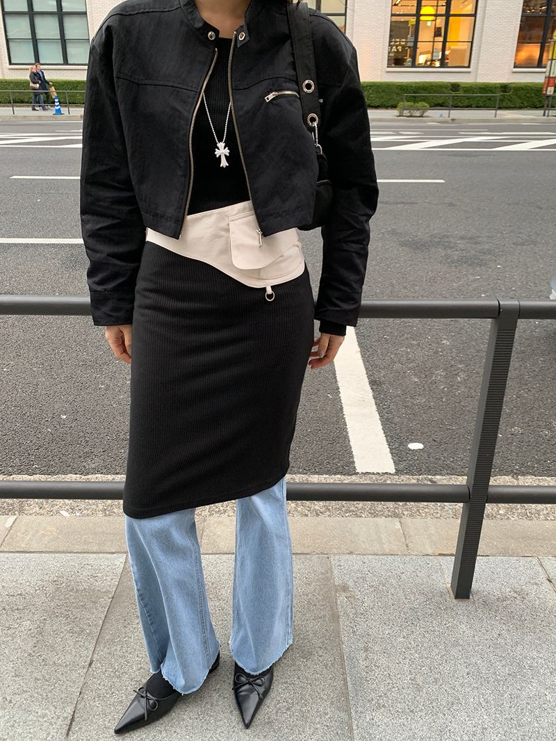 [MADE] Jardic Back Long Dress