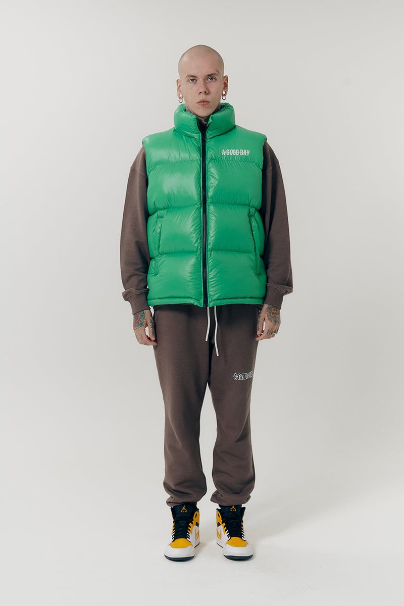 CENT DOWNPACK PADDING VEST(GREEN)