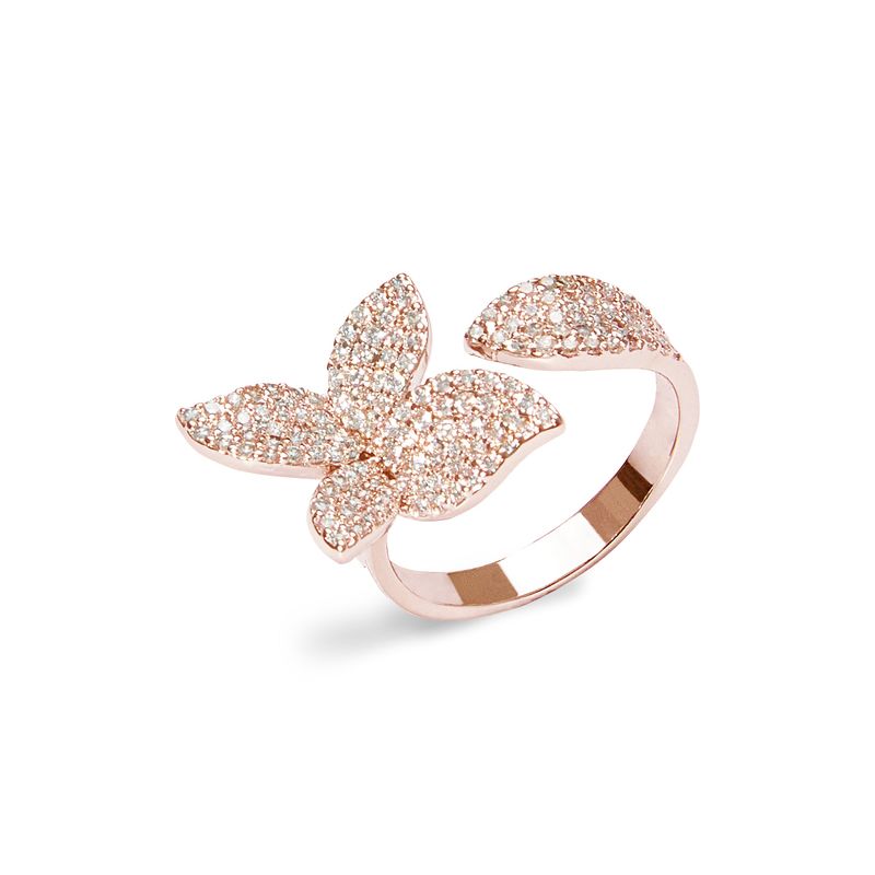 Blossom Open Ring (rosegold)