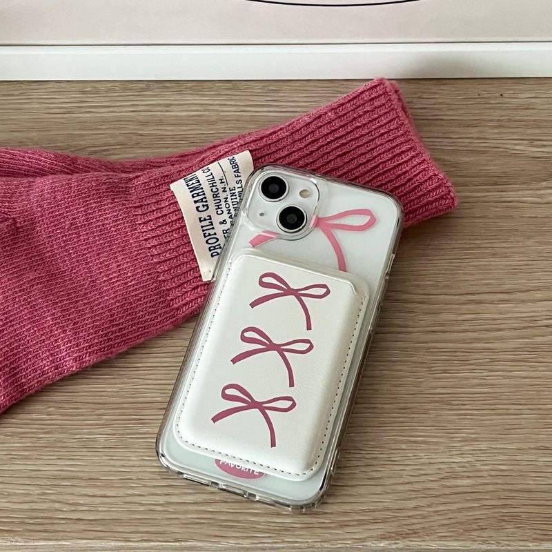 [MADE] ballet core ribbon [Macsefe jelly hard case] 2color