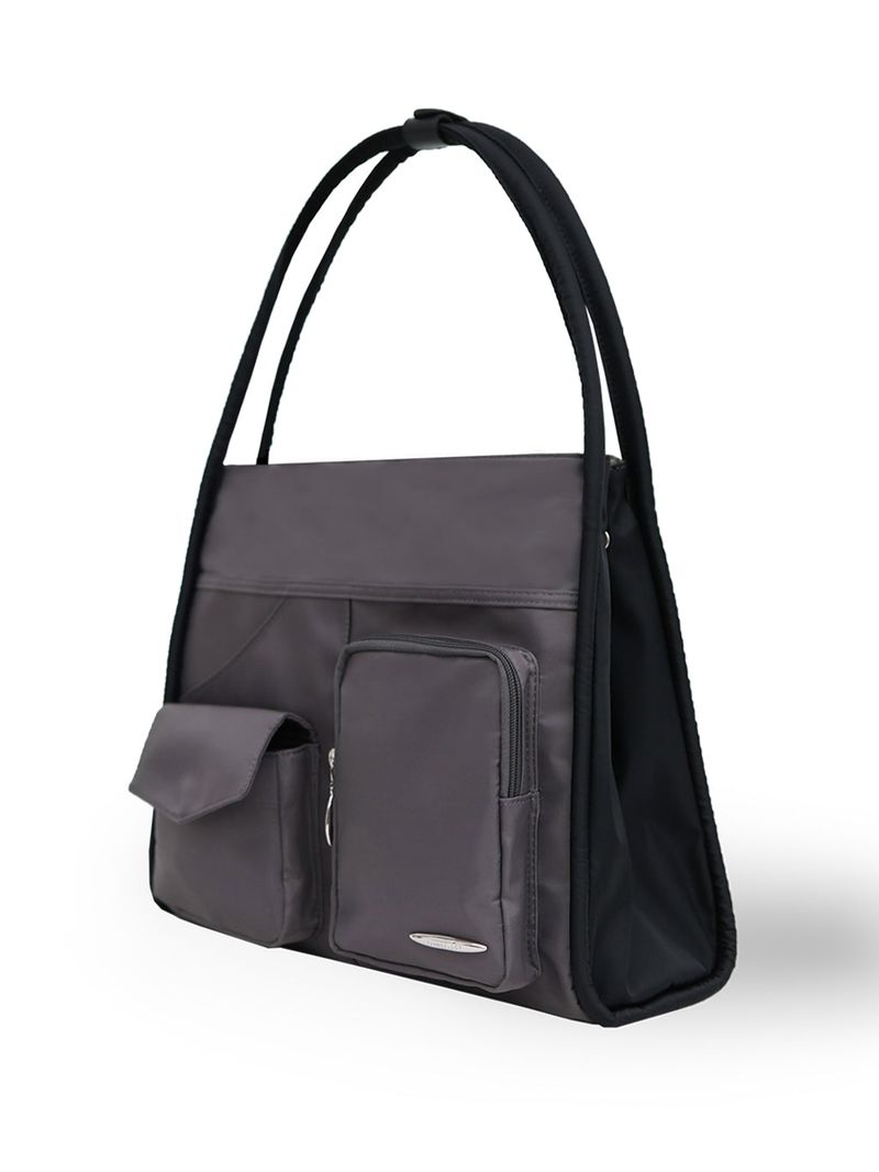 Tidi Cargo Bag (Grey+Black)