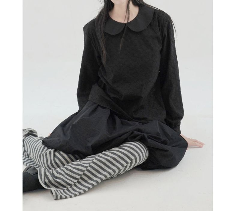 [fiebre] ribbonny blouse 