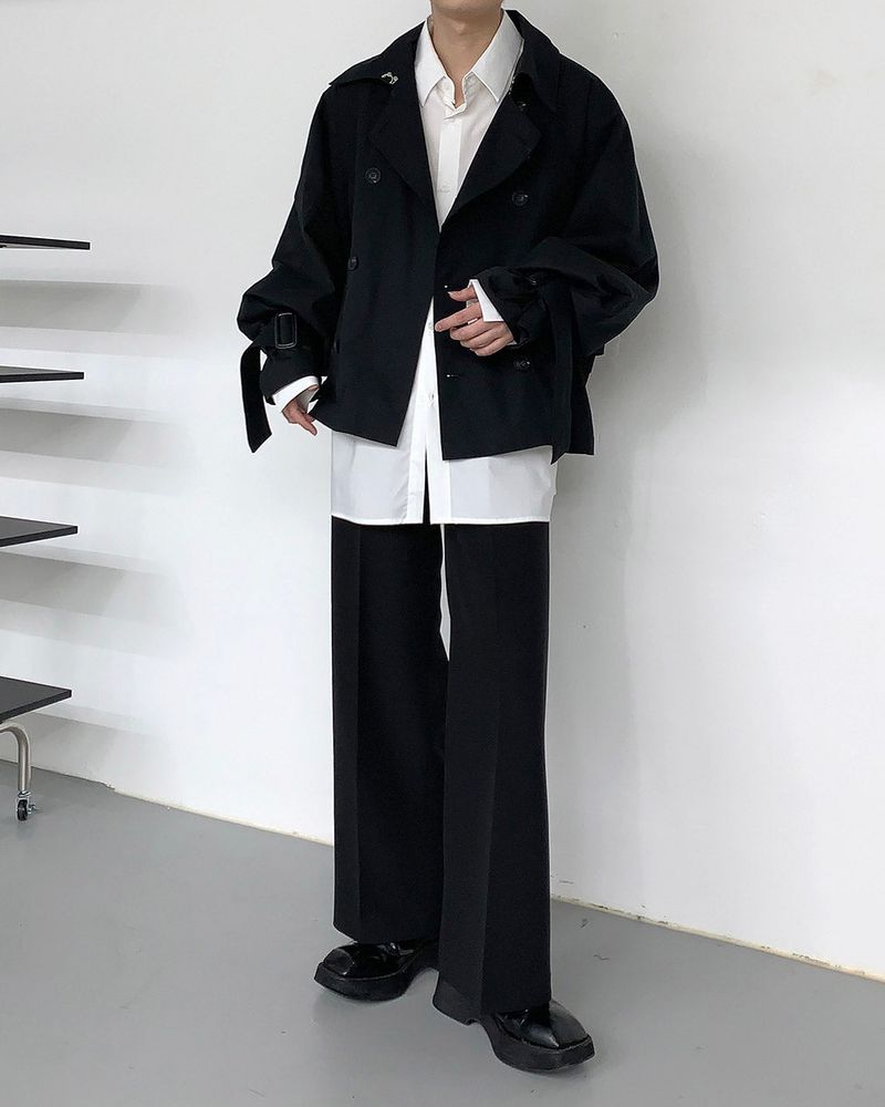 GM Balloon Short Trench Jacket (2 colors)
