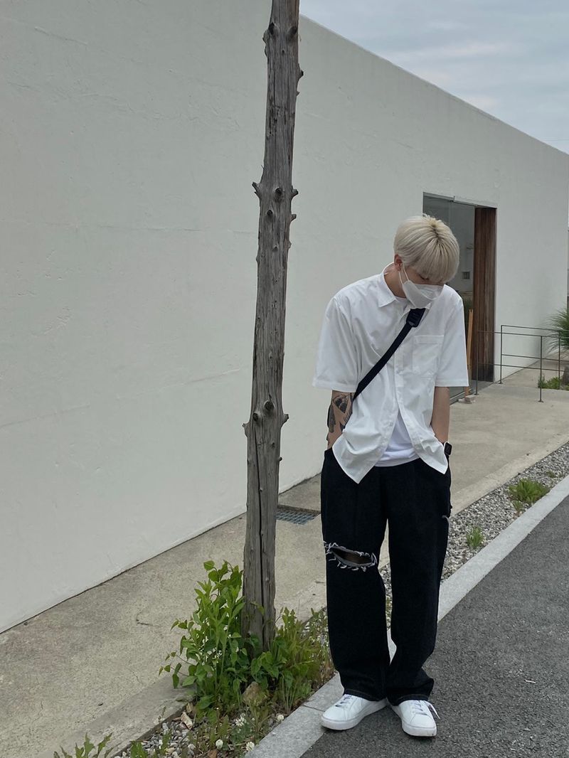 Canvas Basic Short Sleeve Shirt 3C