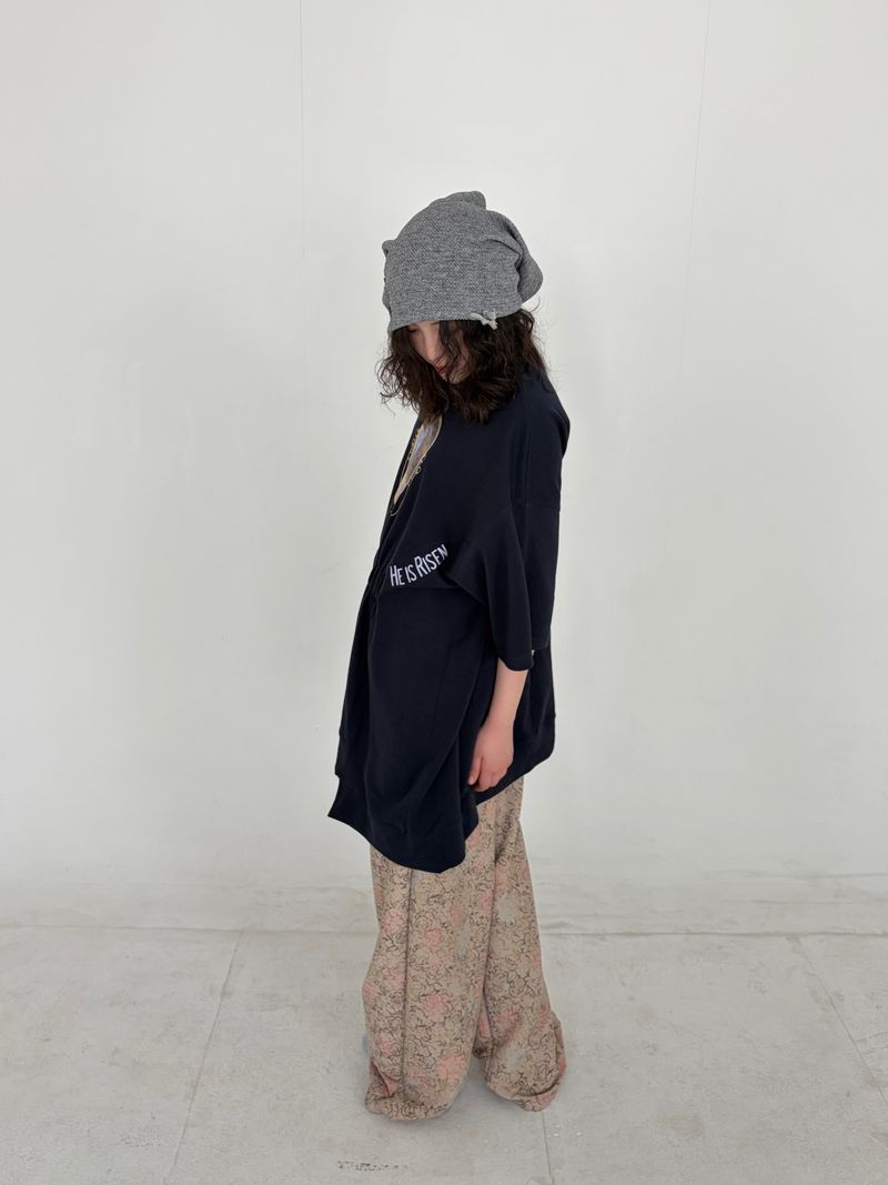 Graphic Boxy Sweat Top