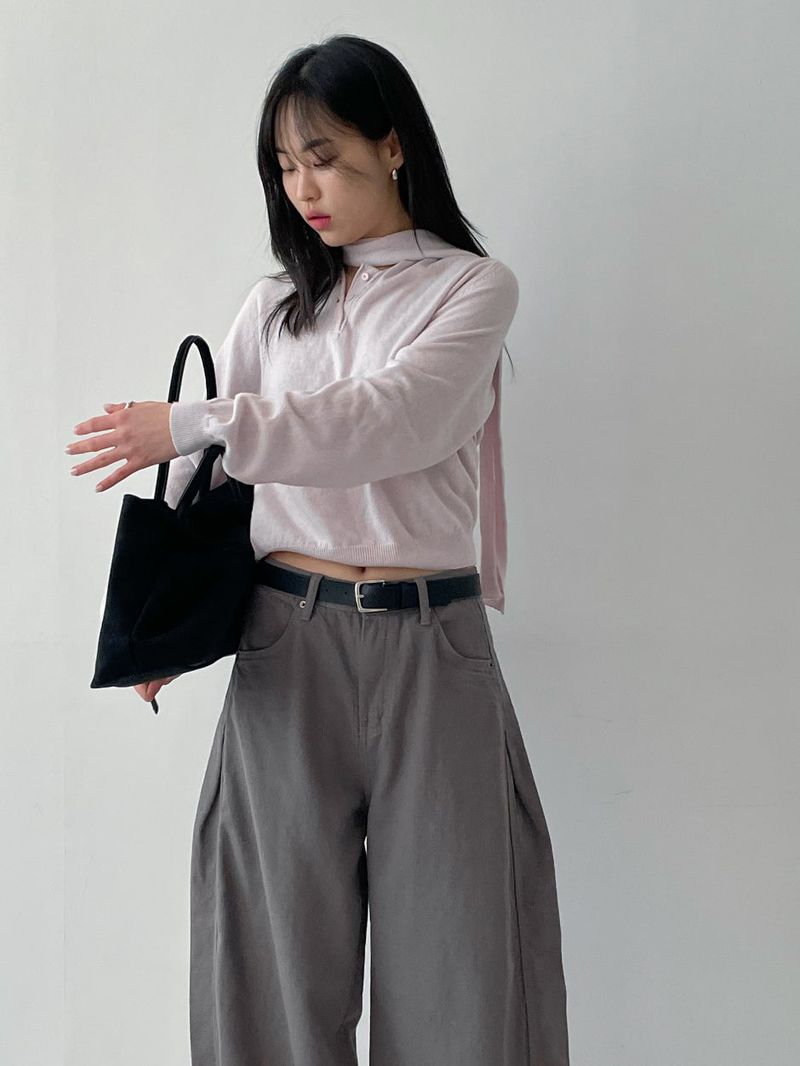 INCHANT ME(インチャントミー)の「Brick Tie Loose Fit Knit(Tops)」