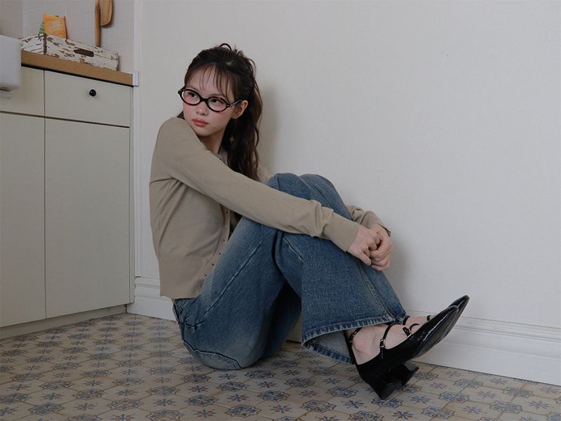 [ORIGINAL] Bay Round Acetate Frame Glasses