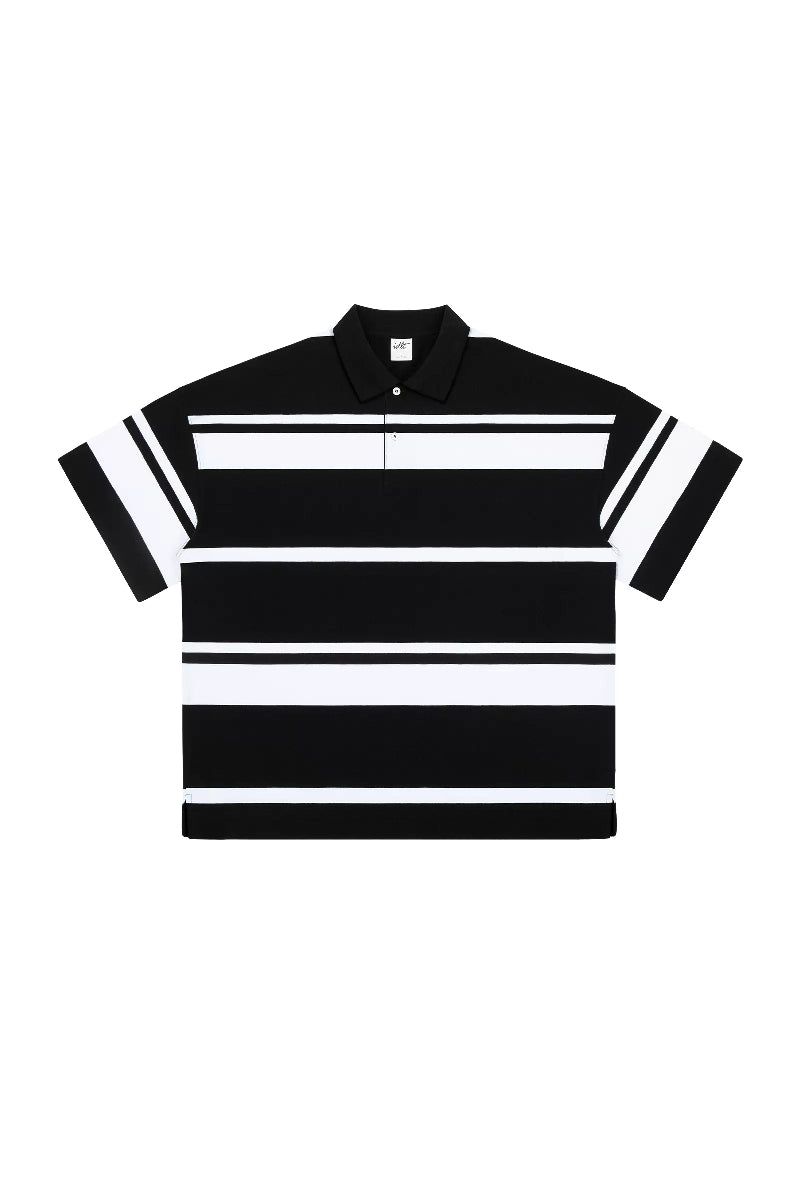IDLT Basicsの「Heavyweight Striped Polo Shirt（Tops）」
