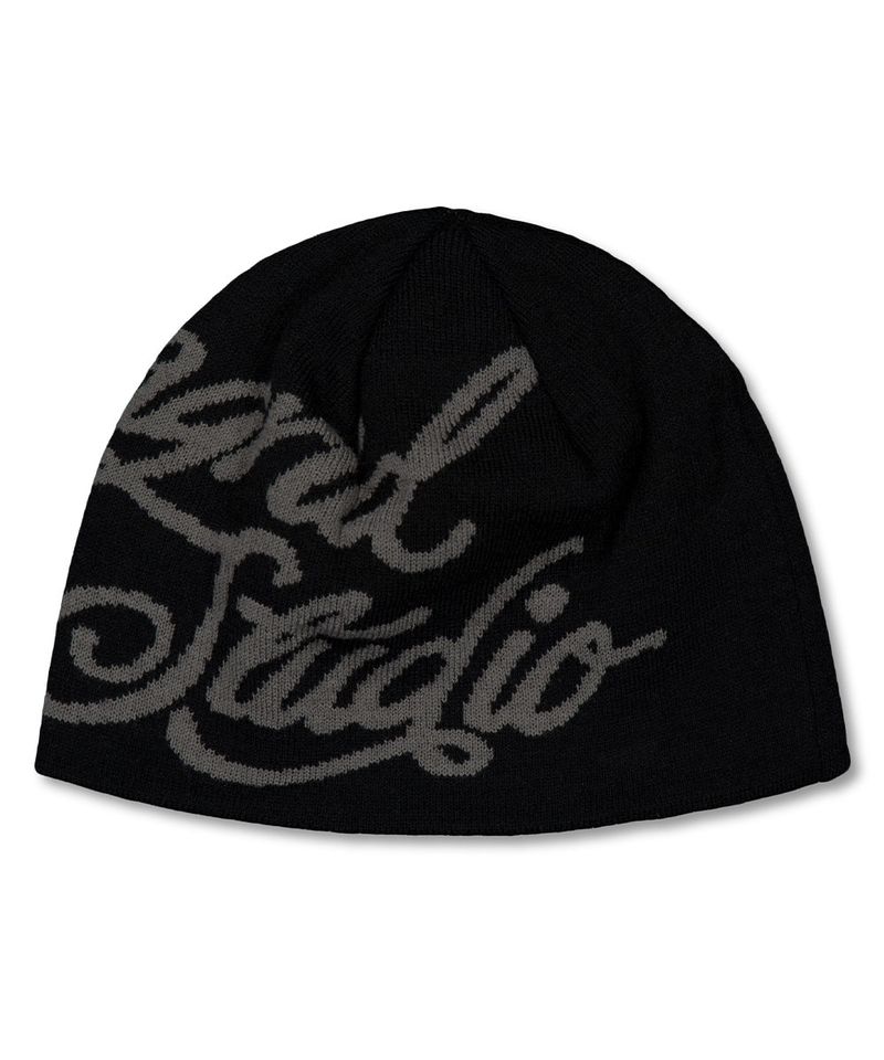 INK LOGO KNIT BEANIE