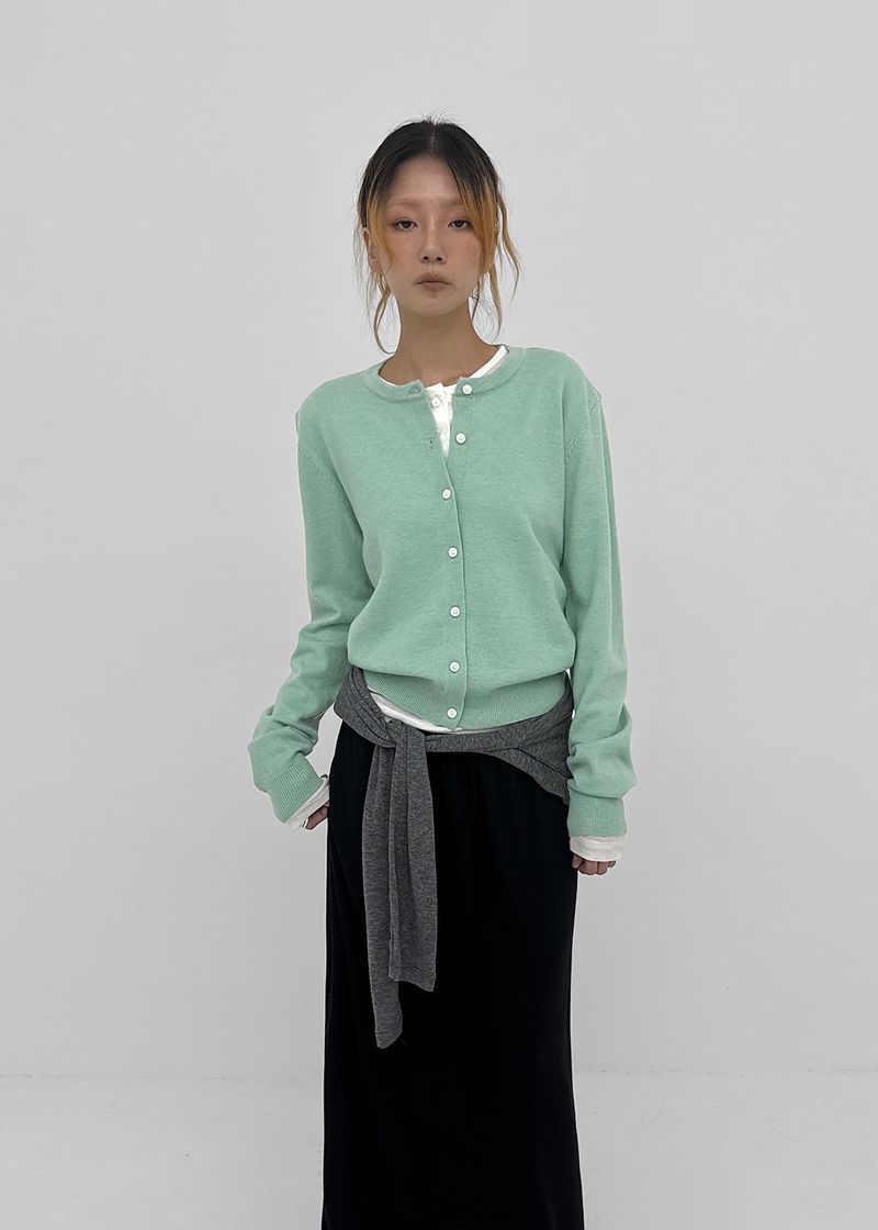BLACKUP（ブラックアップ）の「[MADE] Koziel Cashmere Standard Fit Knit Cardigan（Tops）」