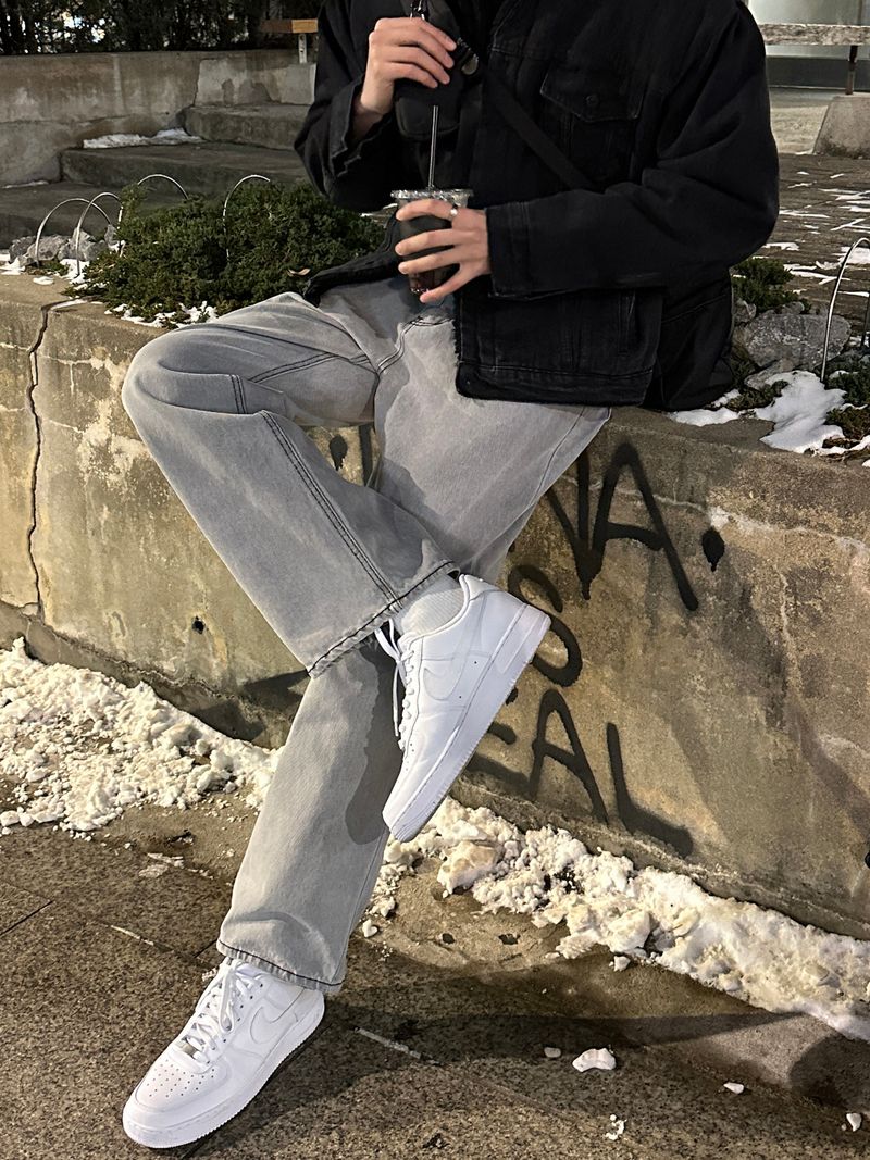 Week Wide Denim Pants (3 colors)