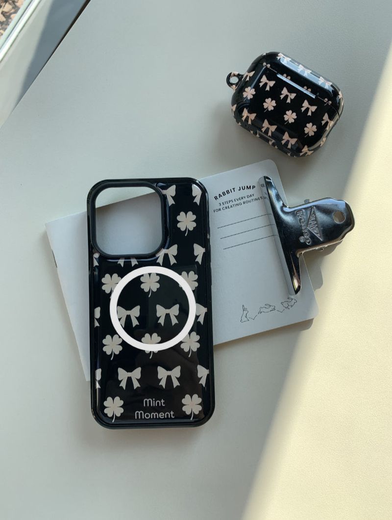 [MADE]ミッドナイト ブラックエポキシ MagSafe iPhoneケース