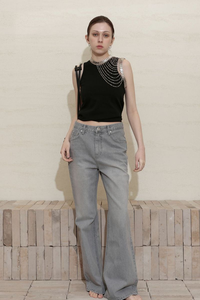 ALL-DAY SLEEVELESS TOP_BLACK