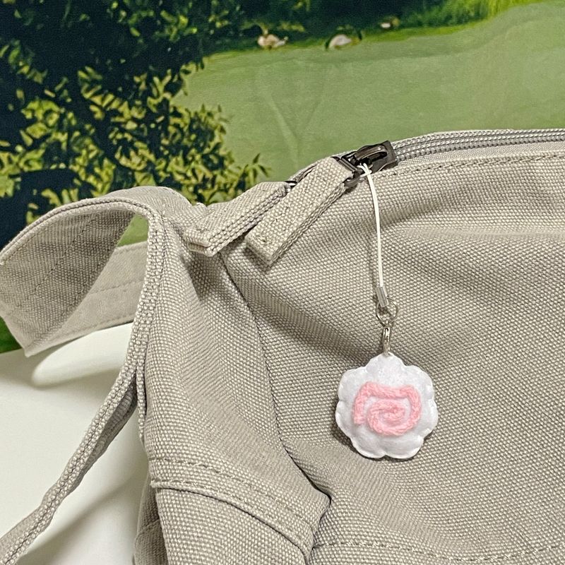 [MADE] Mini Narutomaki Cat Key ring