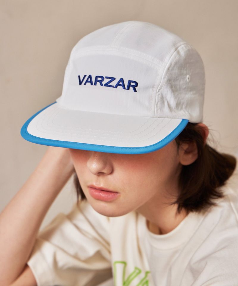 Logo Two Tone Camp Cap White