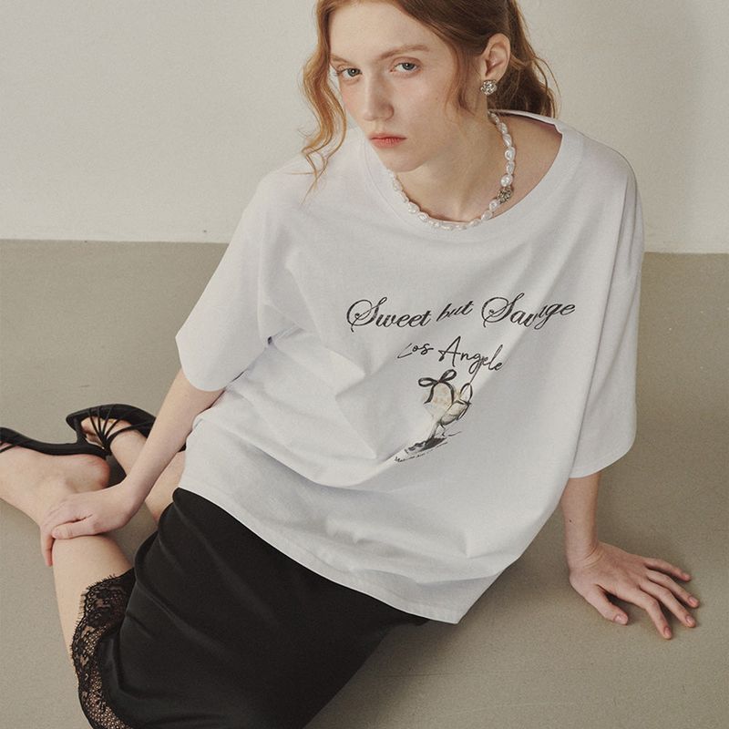 Gelato Graphic Oversized T-shirt