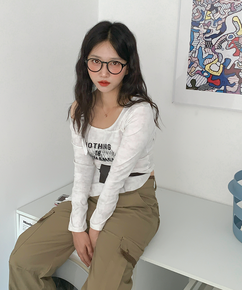 モダンカーゴストレートフィットパンツ