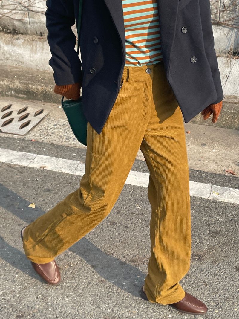 Teddy corduroy pants