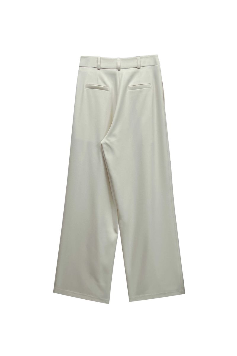 TOMO WIDE SLACKS / IVORY