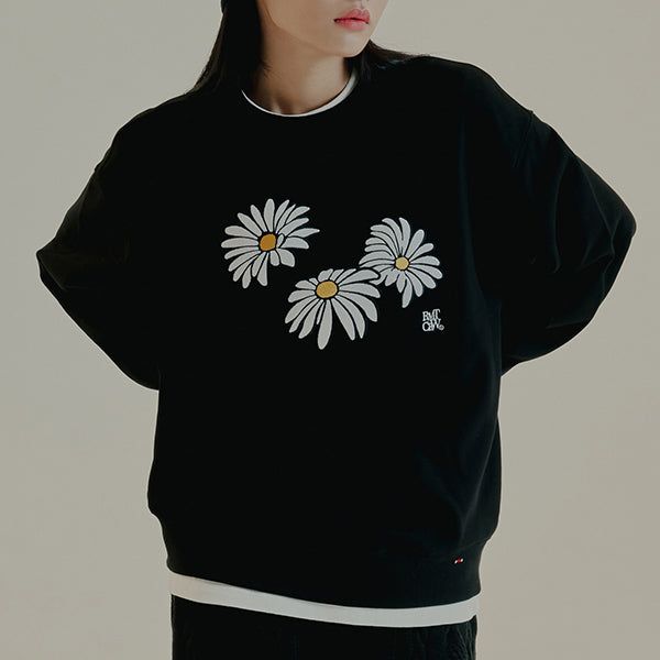 TRIPLE DAISY CREWNECK