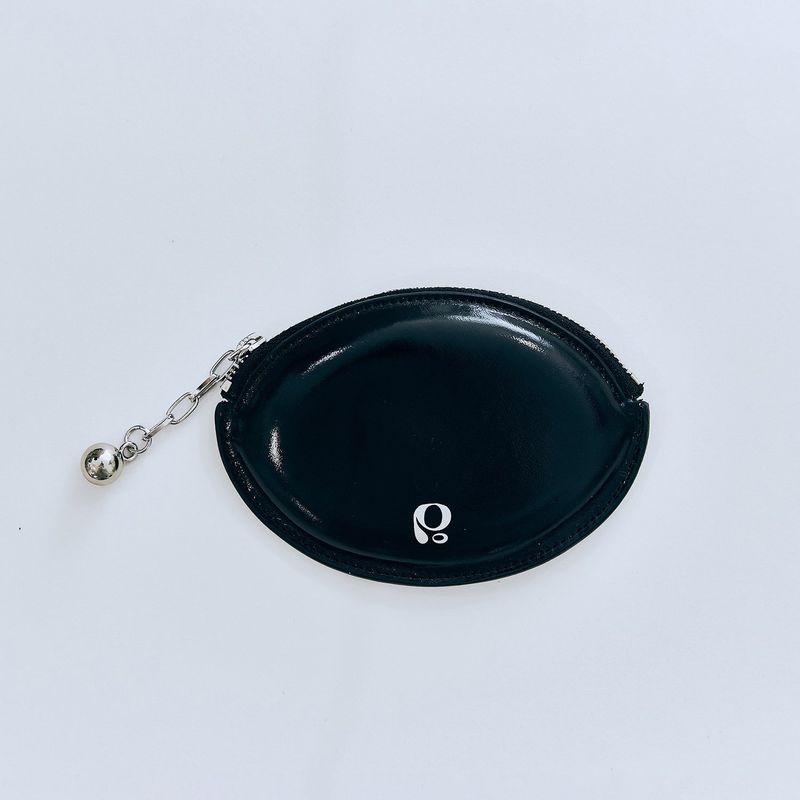 poie(ポイエ)の「ball chain egg card wallet (black)(Smartphone Accessories)」