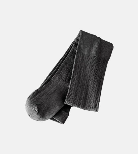 Vertical knit tights