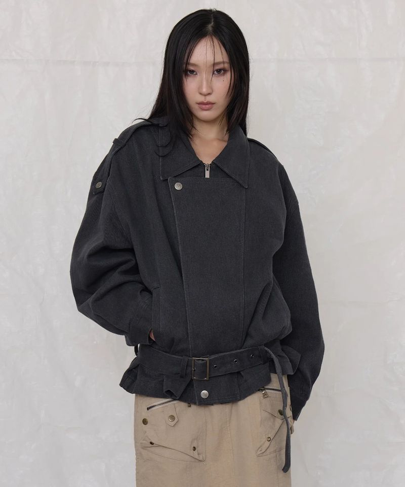 MIDNIGHT MOVE（ミッドナイトムーブ）の「ws ovジャケット (dark grey)（ジャケット/アウター）」
