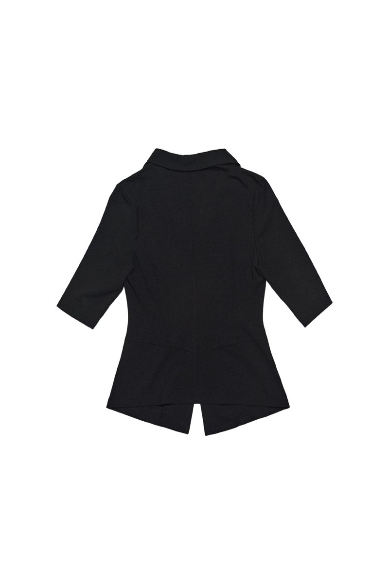 BLACK SLIM FIT JACKET