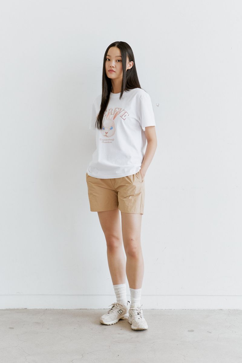 rabbit print t-shirt