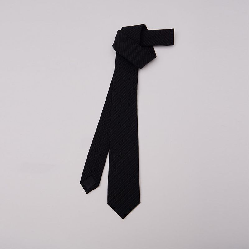 FIELDERS(フィールダース)の「エッセンシャルウールタイ BLACK STRIPE(ファッション小物)」
