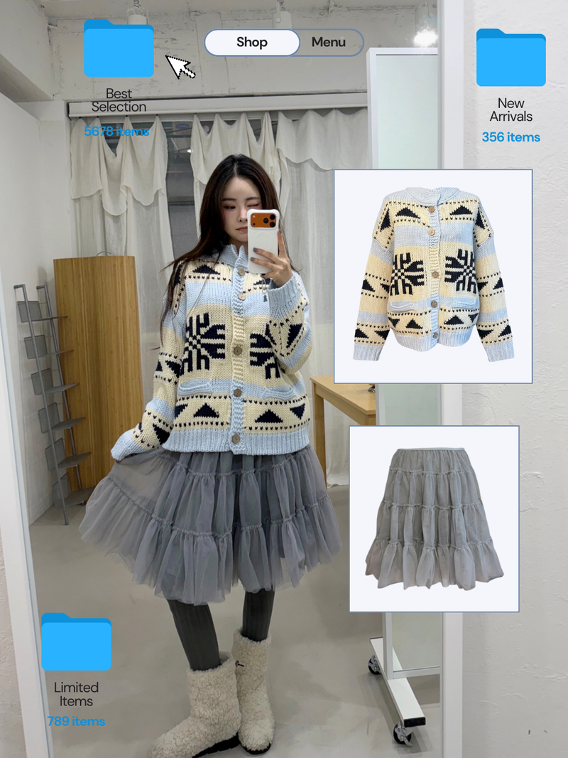 Grand Bold Cozy Knit Cardigan