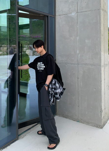 Kuiper Cargo Wide String Banding Pants