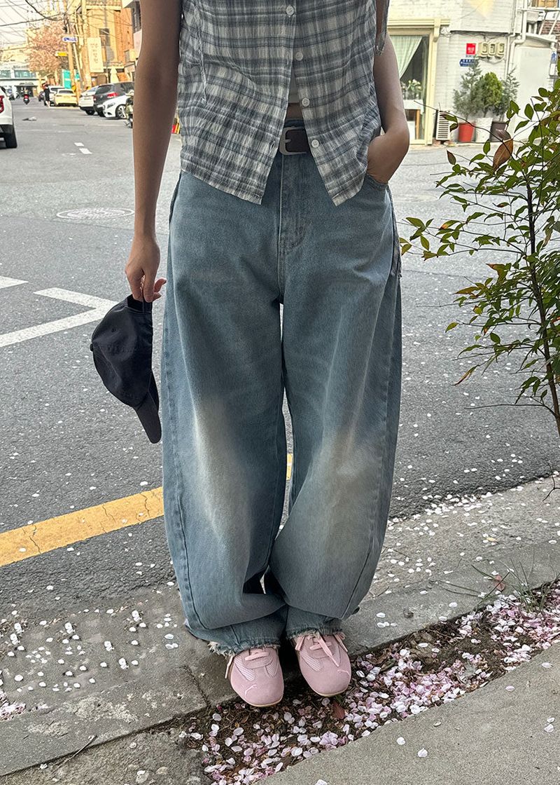 eon(イオエン)の「CURVE PURE WIDE DENIM(Pants)」