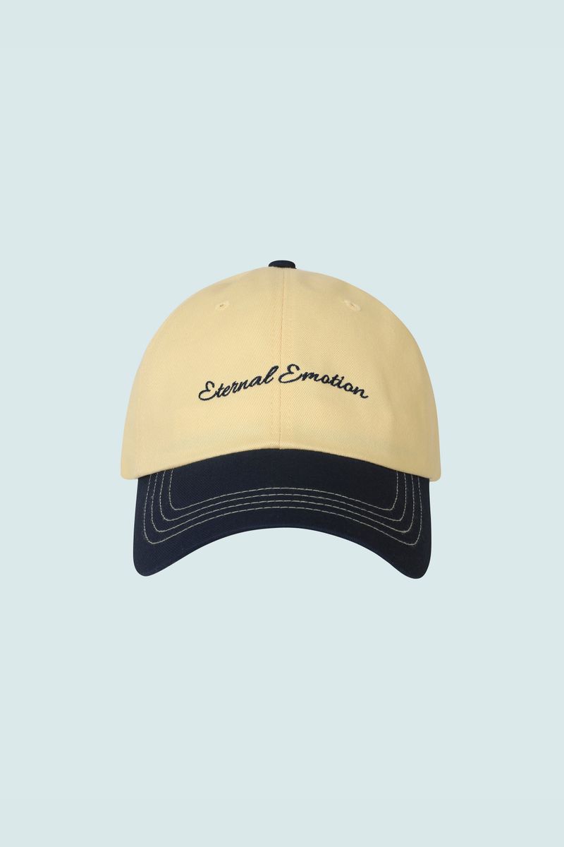 CONTRAST WAVE LOGO CAP (YELLOW)