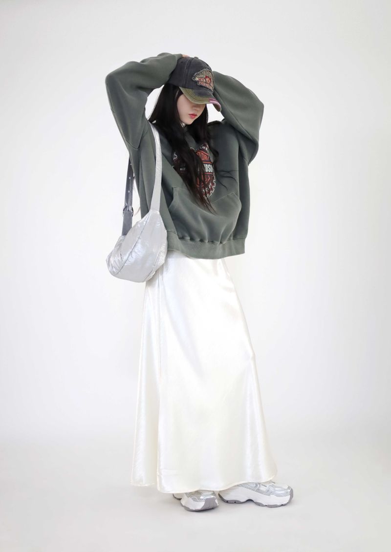 (UNISEX)ChillBlock Oversize hoodie(2colors)