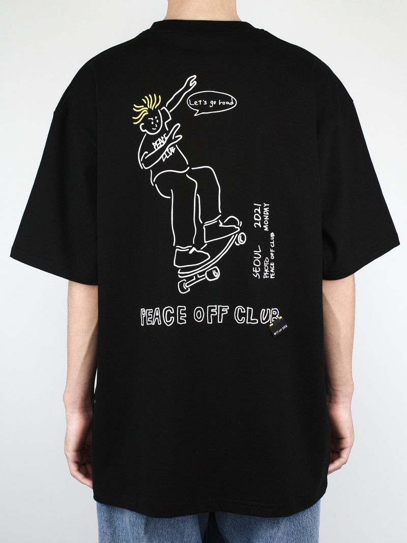 Board_Boy Short Sleeve Tee BLACK